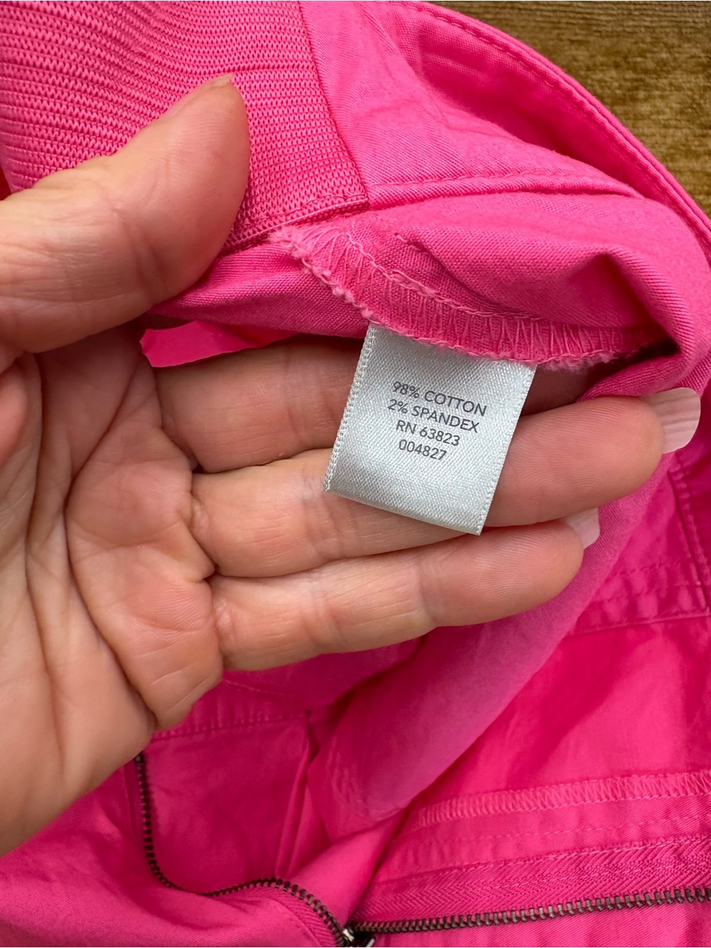 CJ Banks ladies size 16W Hot Pink Bermuda Shorts - Picture 8 of 9